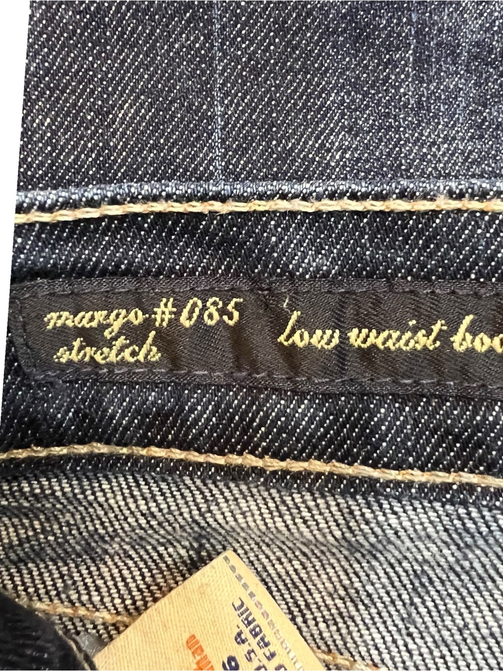 Citizens of Humanity Margo #085 jeans size 26 stretch low waist boot cut Y2K - Picture 6 of 12